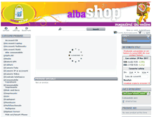 Tablet Screenshot of albashop.ro